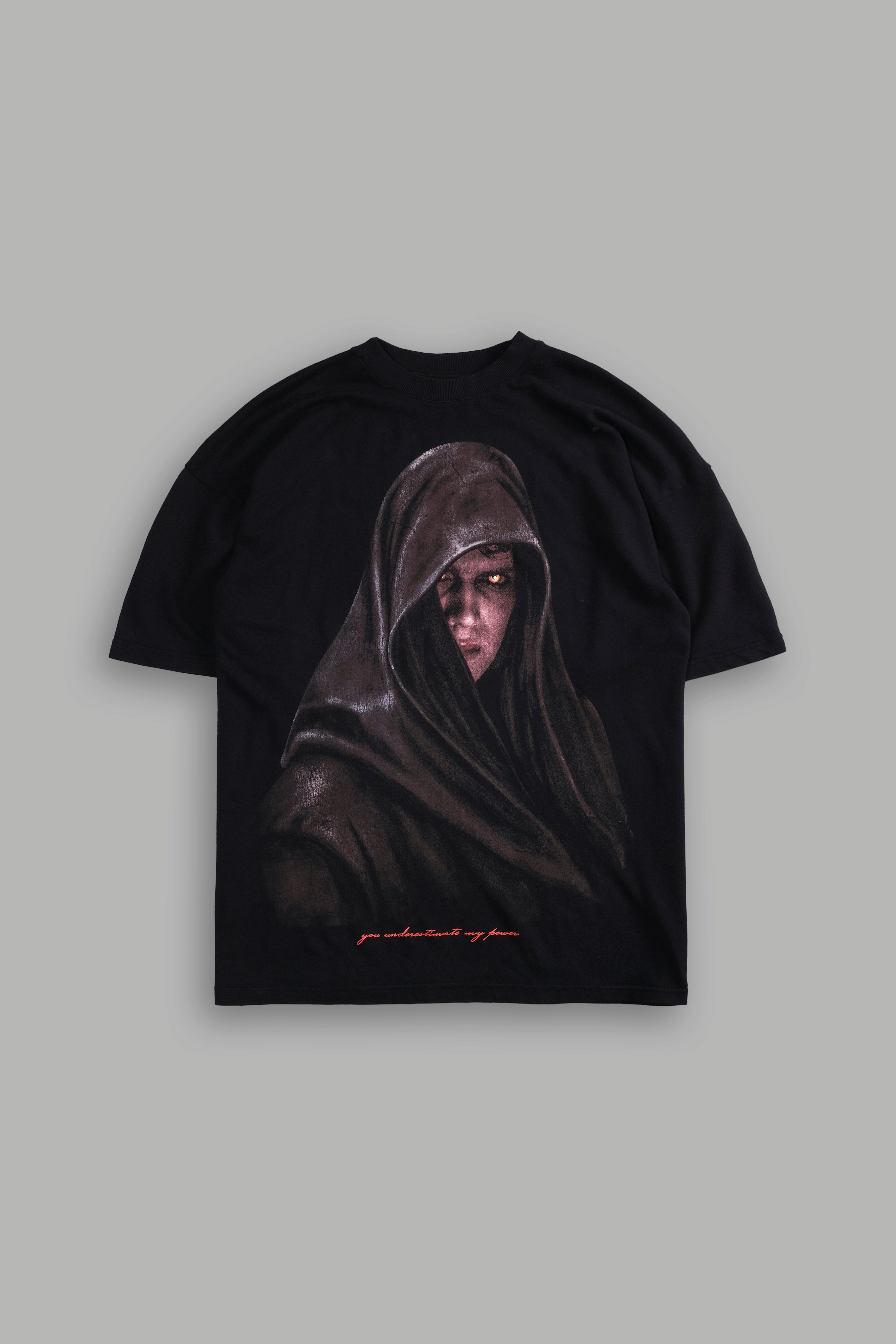 Anakin Dark Side Premium Black Oversized Tee