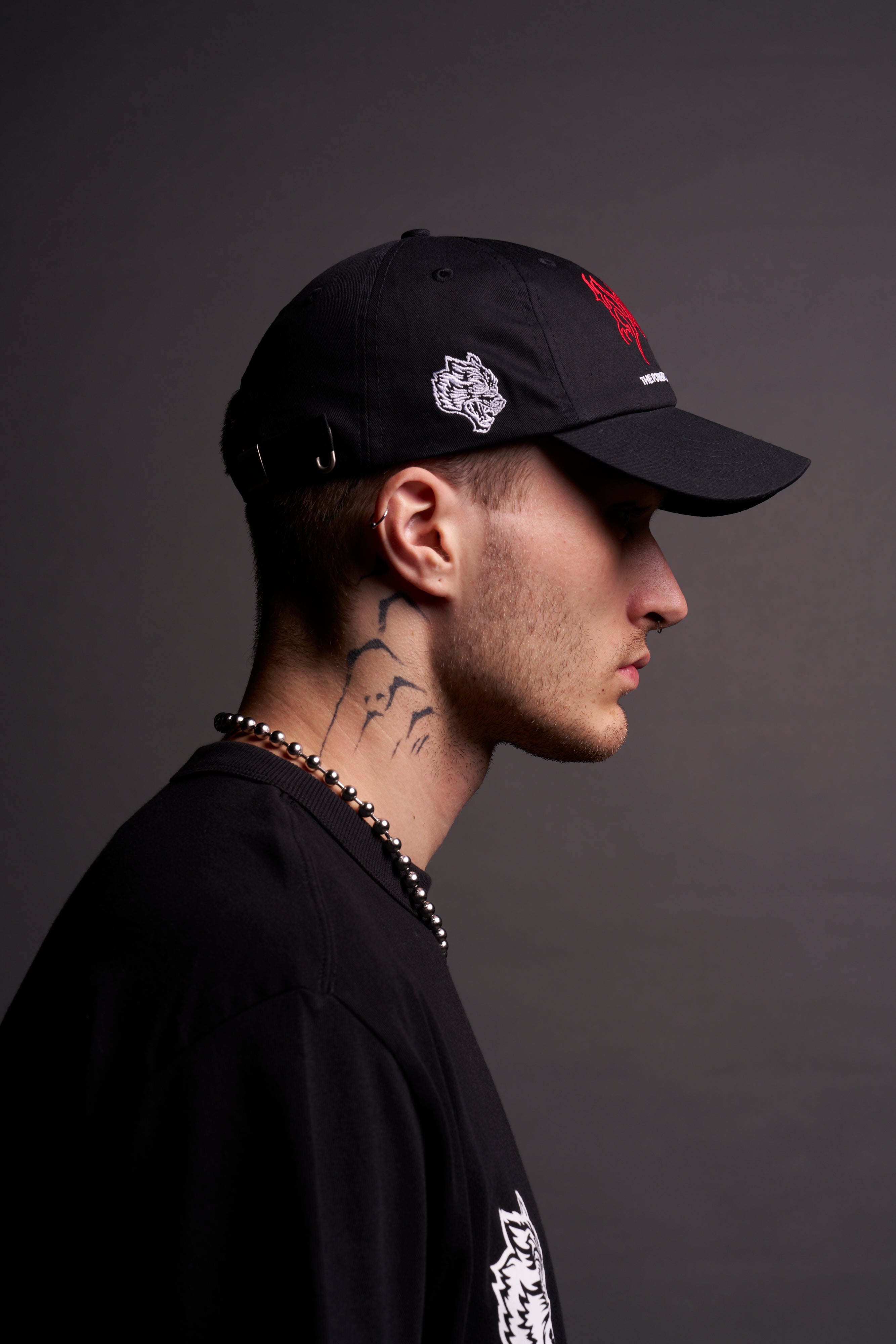 Black Dark Side Dad Cap - Stylish Unisex Hat