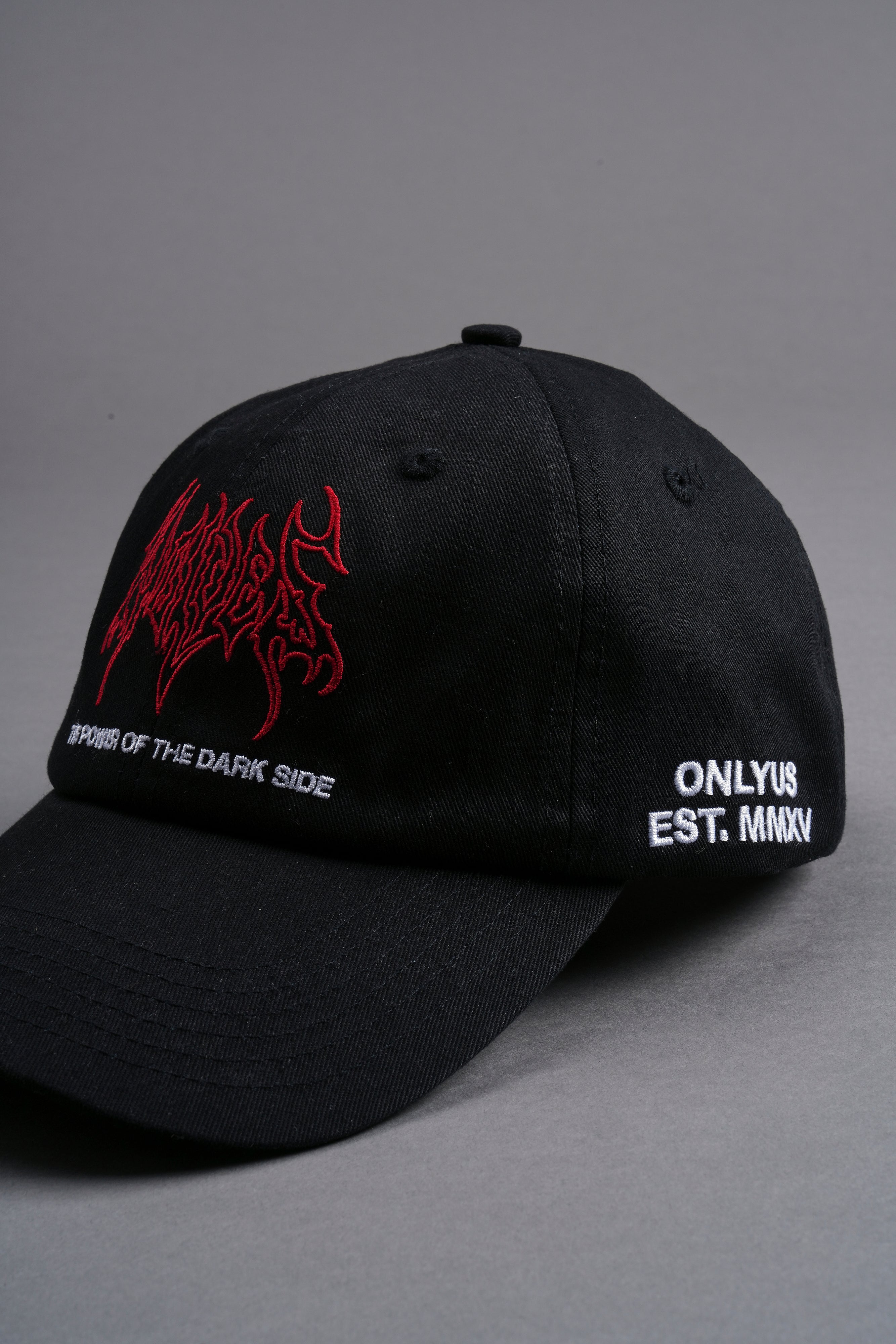 Black Dark Side Dad Cap - Stylish Unisex Hat