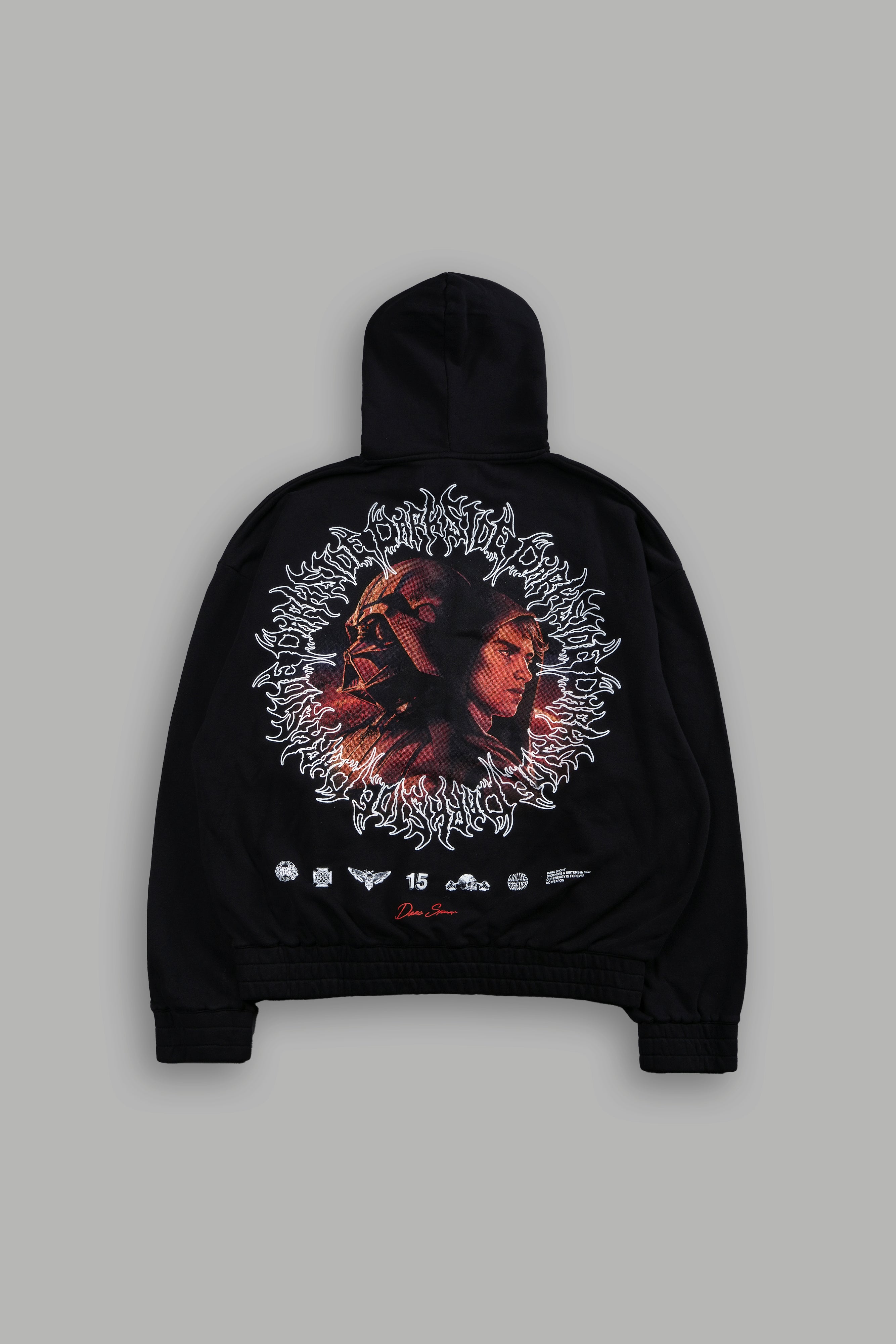 Chambers Zip Hoodie - Black Streetwear Pullover