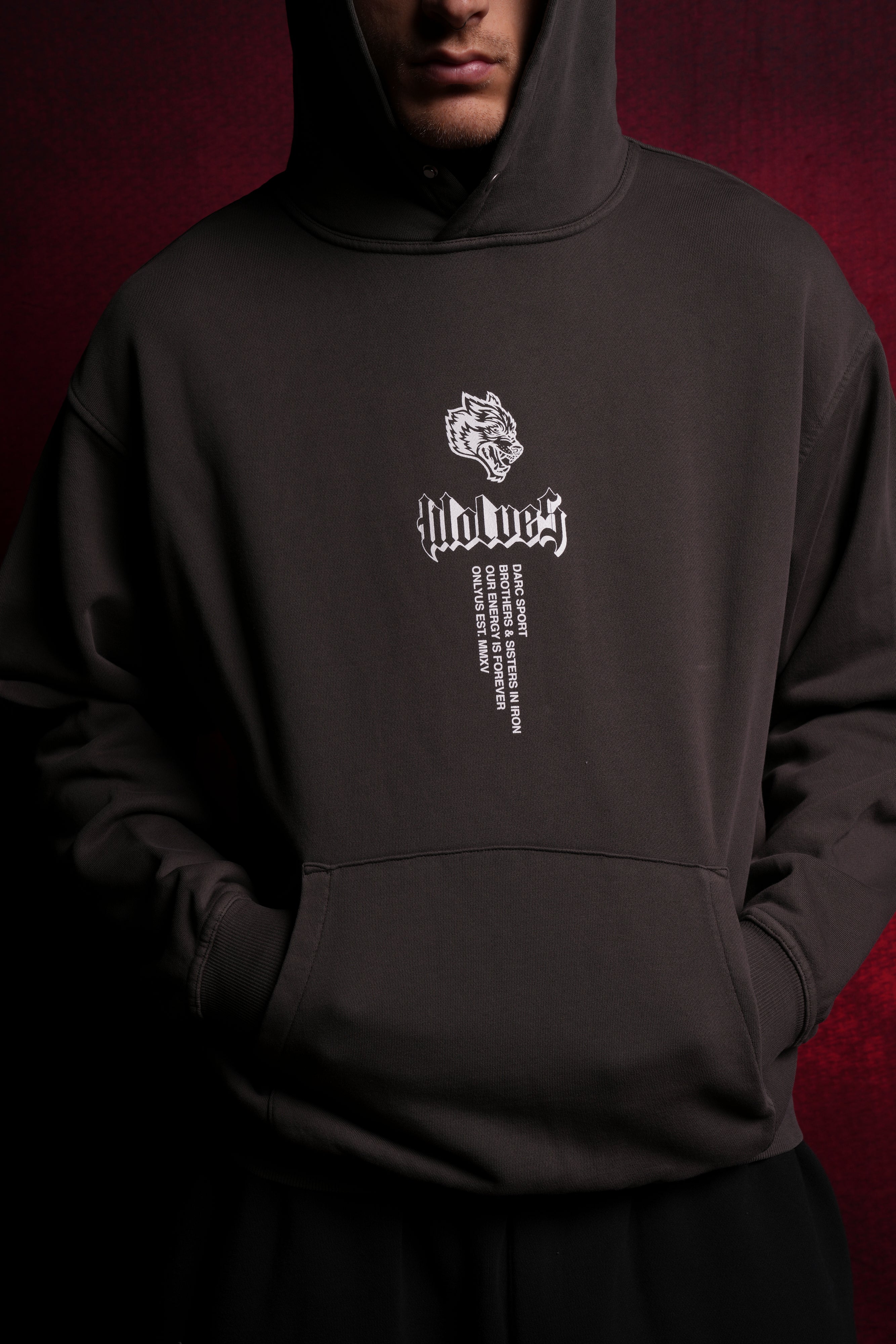 Wolf Gray Phantom Menace Hoodie - Stylish & Comfortable