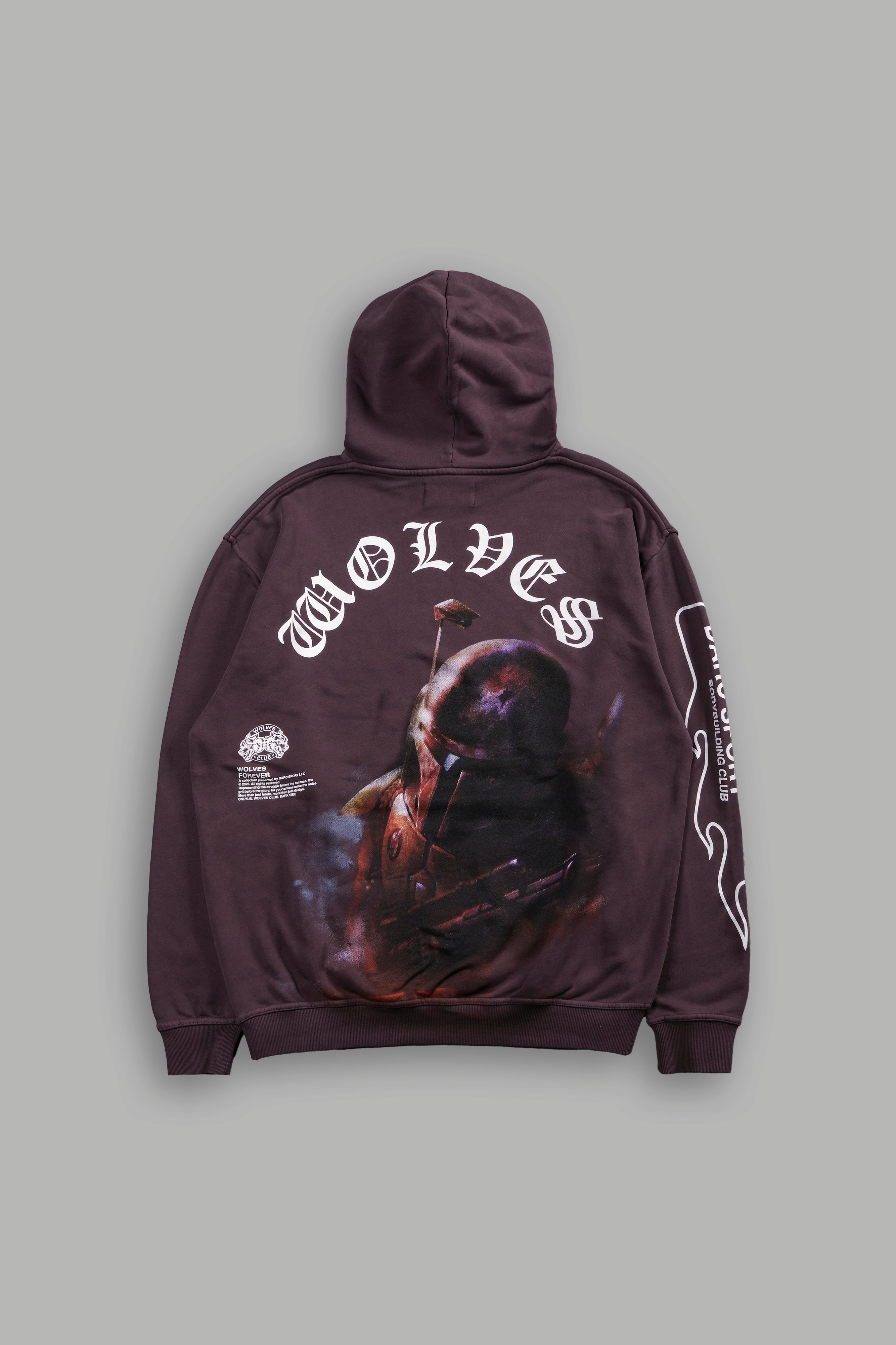 Pierce Hoodie by Hunter - Dark Purple Pullover