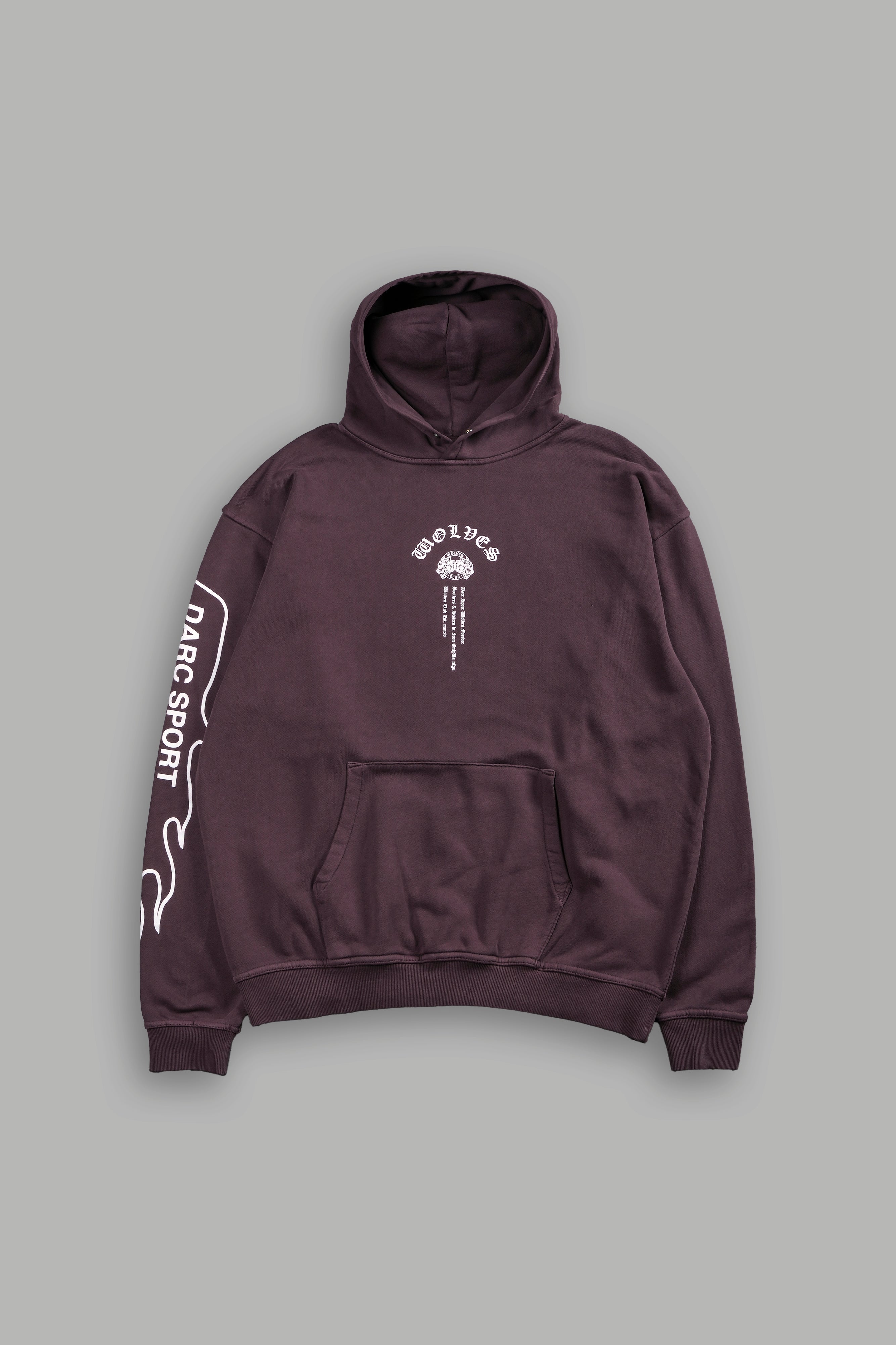 Pierce Hoodie by Hunter - Dark Purple Pullover
