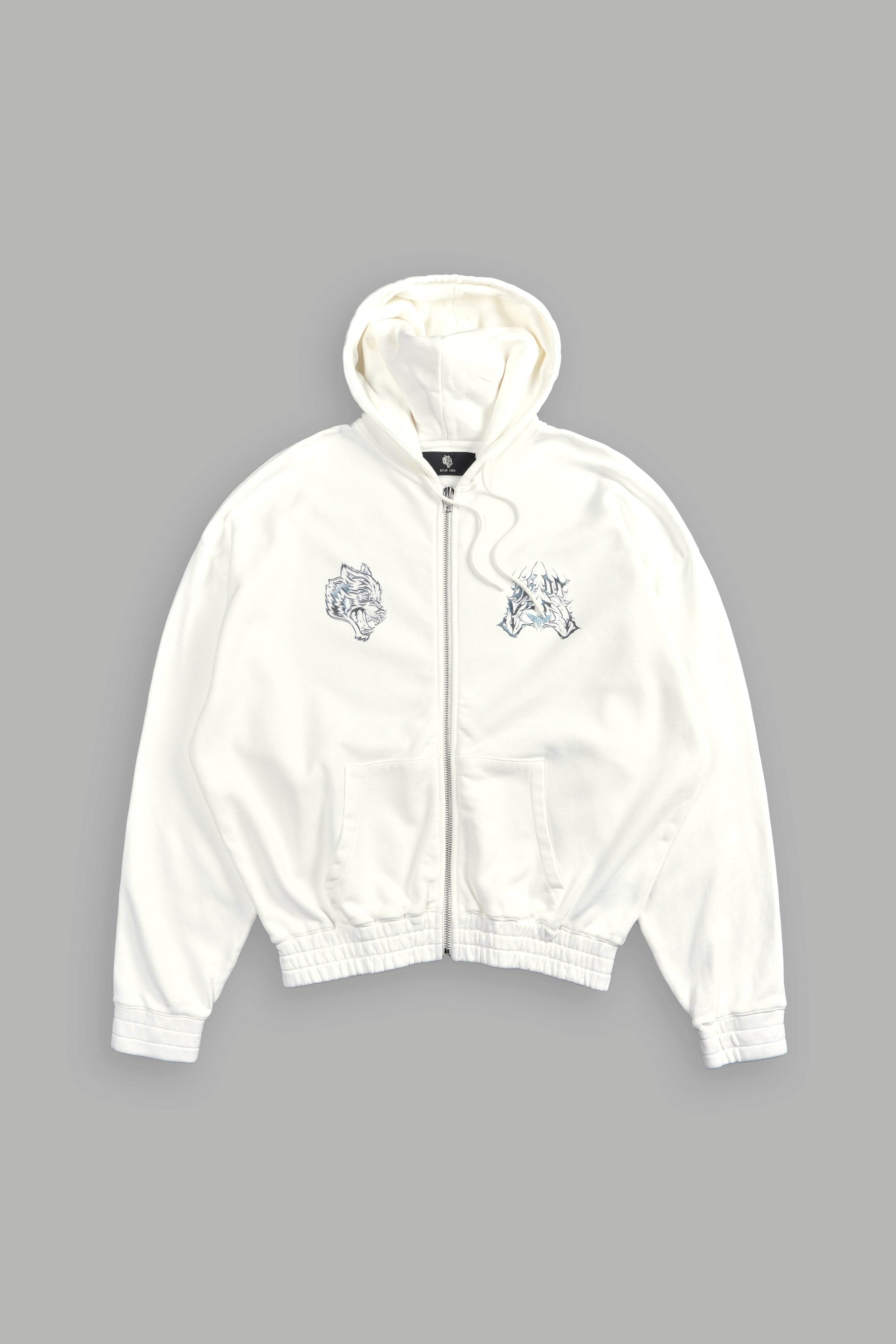 Cream Chambers Zip Hoodie – Durable & Stylish