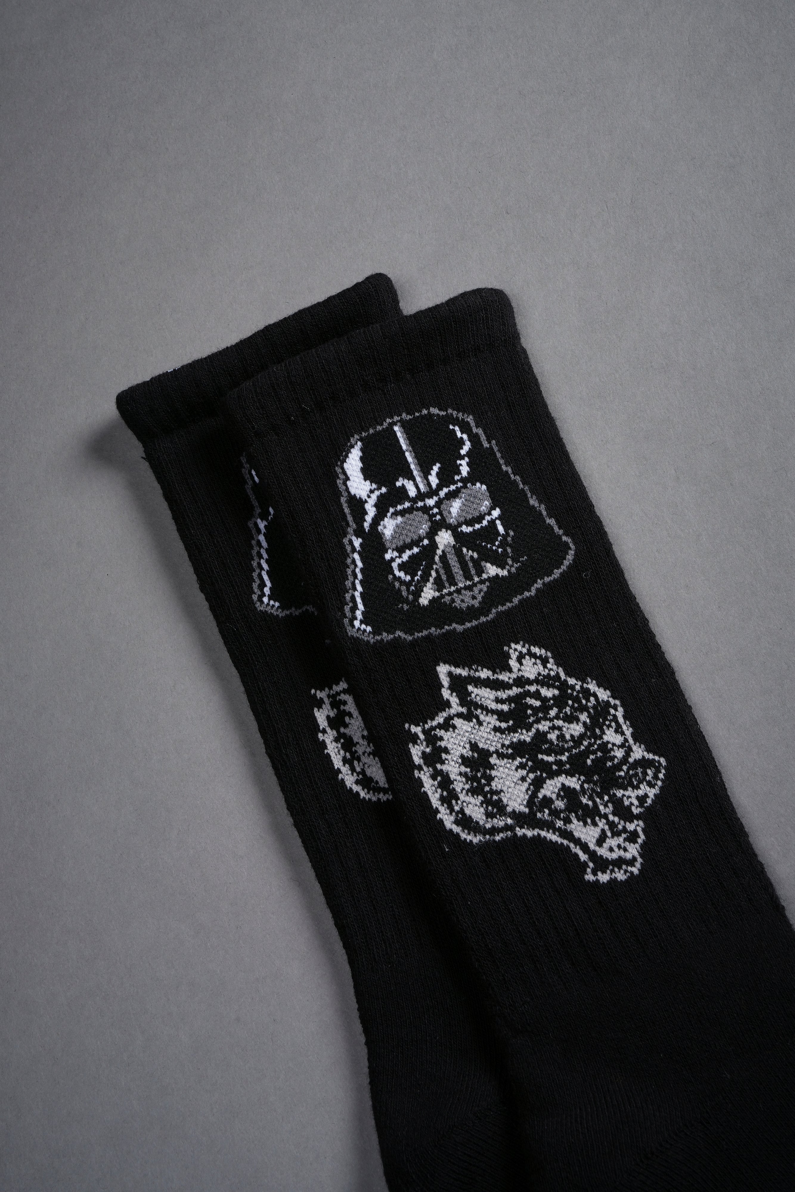 Classic Black Vader Socks by Big Wolf